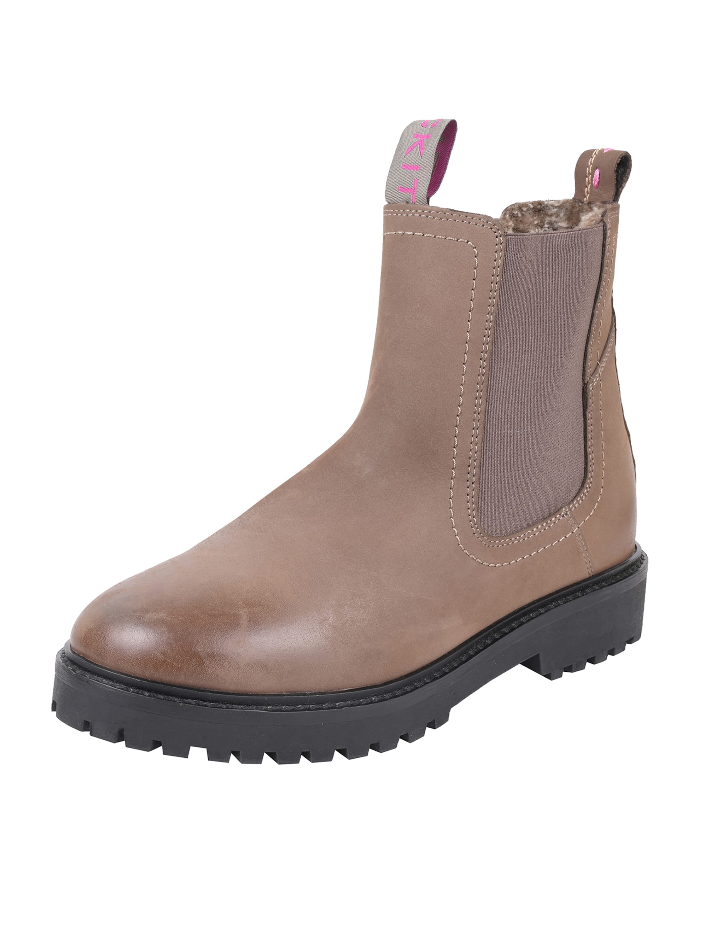 Crickit Chelsea boots ' SOA ' in Bruin: voorkant