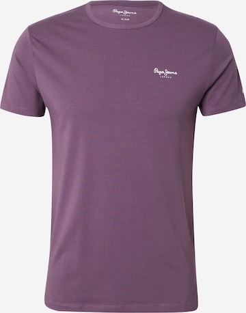 Maglietta di Pepe Jeans in lilla: frontale