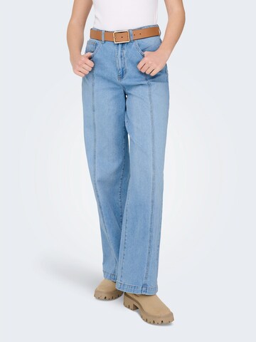 ONLY Wide leg Jeans in Blue: front