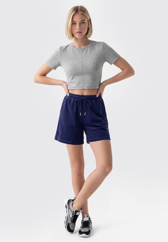 Regular Pantalon myMo ATHLSR en bleu