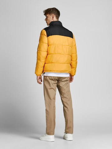 JACK & JONES Between-Season Jacket 'Paul' in Orange