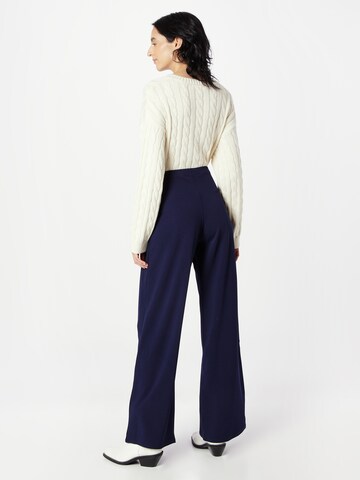 SISTERS POINT Wide leg Broek 'GLUT' in Blauw