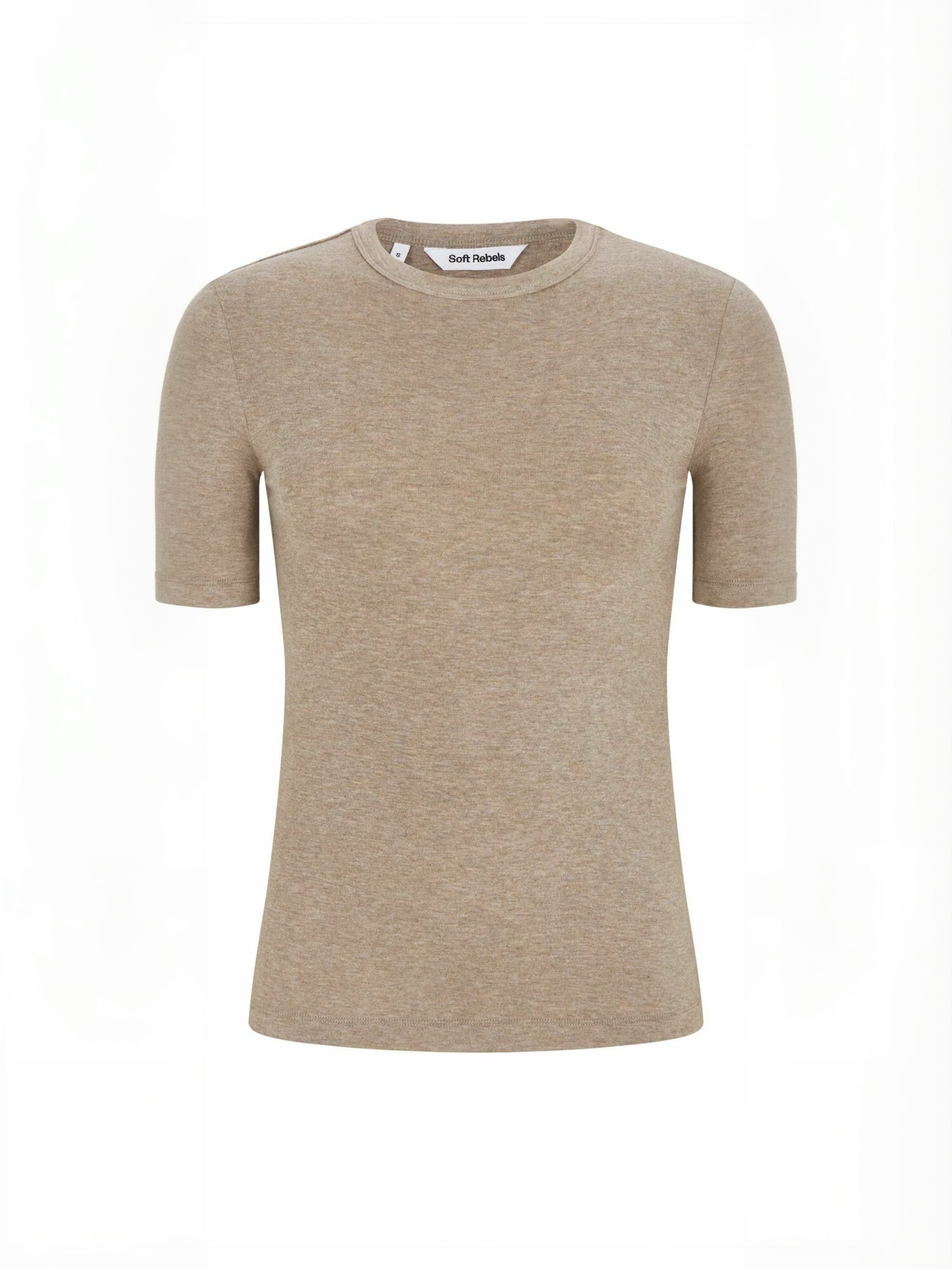 Top ' SRRoman ' di Soft Rebels in argento: frontale