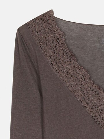Dilvin Blouse in Brown