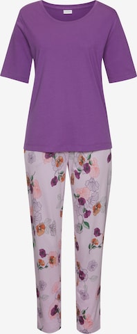 Pyjama 'Dreams' VIVANCE en violet : devant