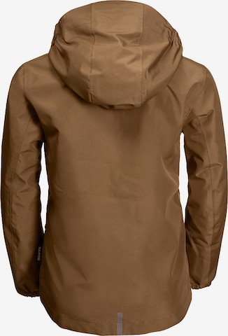 JACK WOLFSKIN Outdoor jacket 'Hidden Falls' in Brown