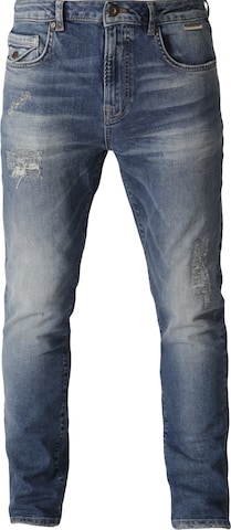 Miracle of Denim Tapered Jeans 'Alex' in Blauw: voorkant