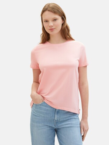 TOM TAILOR DENIM T-Shirt in Pink