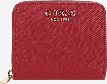 Portofel 'LAUREL II SLG SMALL ZIP AROUND' de la GUESS pe roșu: față