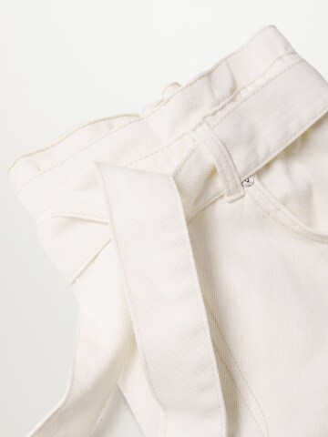MANGO Regular Broek 'MIA' in Beige