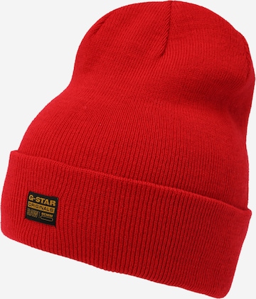G-Star RAW Beanie 'Effo' in Red: front