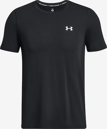 UNDER ARMOUR T-Shirt 'Vanish Seamless' in Schwarz: Vorderseite