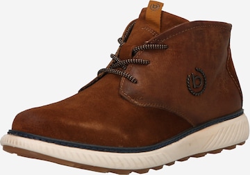 bugatti Chukka Boots in Brown: front