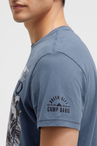 CAMP DAVID Shirt in Blue