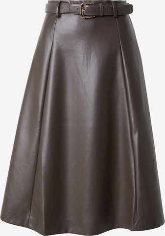 ABOUT YOUSuknja 'Dotta' - smeđa boja: prednji dio