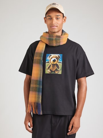 T-Shirt 'Great' WEEKDAY en noir : devant