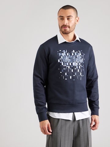 BOSS Majica 'C-Soleri 250' | modra barva: sprednja stran