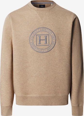 Pull-over Hackett London en beige : devant