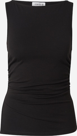 EDITED Top 'Noemi' – černá: přední strana