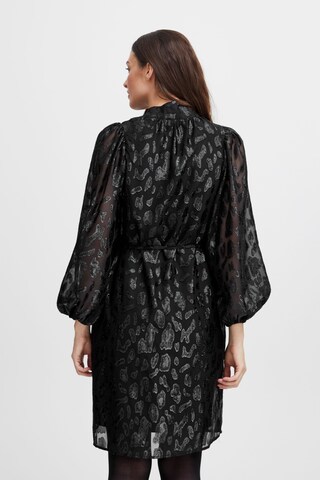Fransa Dress 'Sparkly' in Black