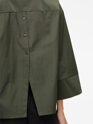 VILA Blouse 'VIBELFIE' in Groen