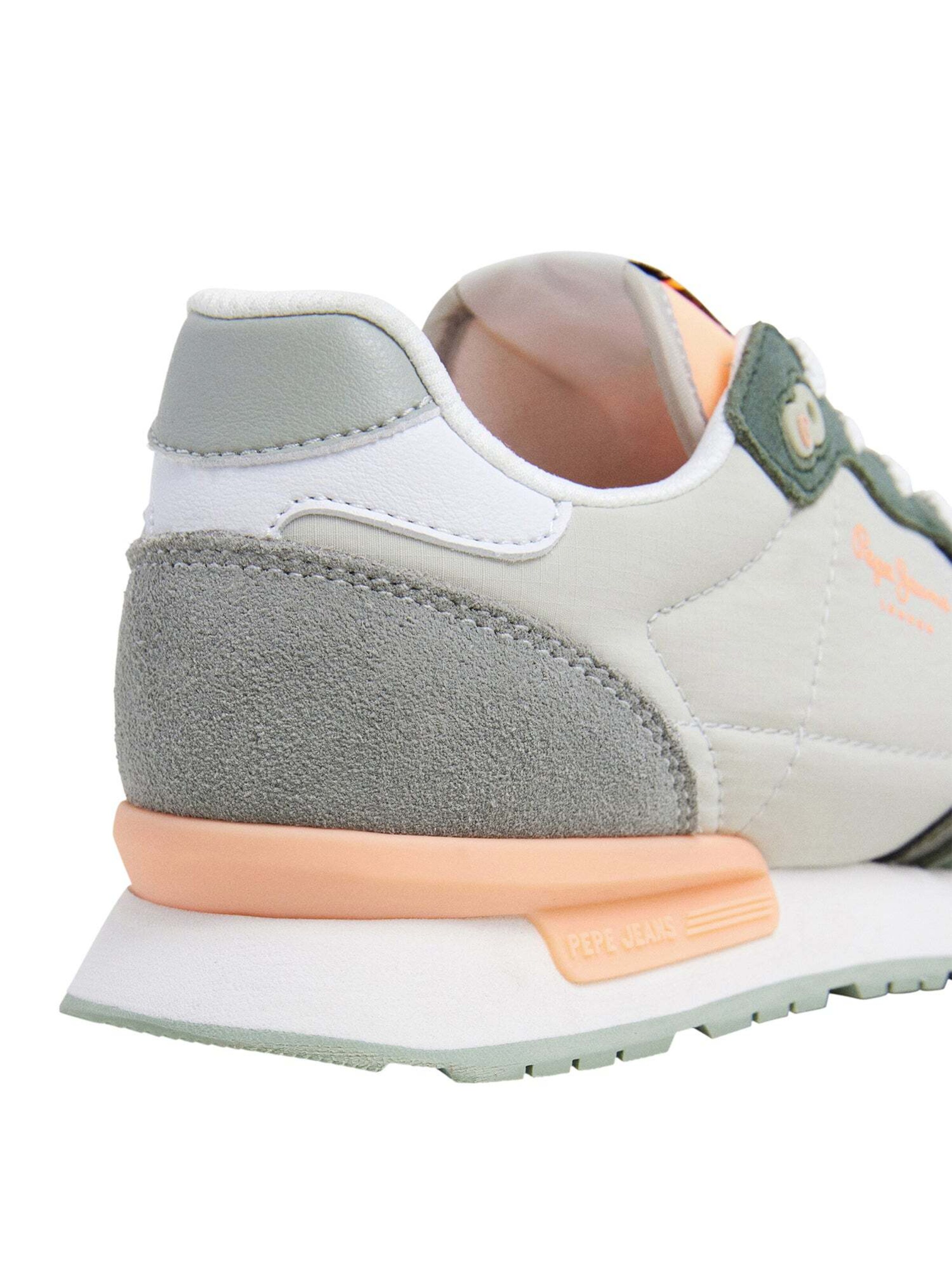 Pepe Jeans - Sapatilhas baixas 'Brit Camp' em verde