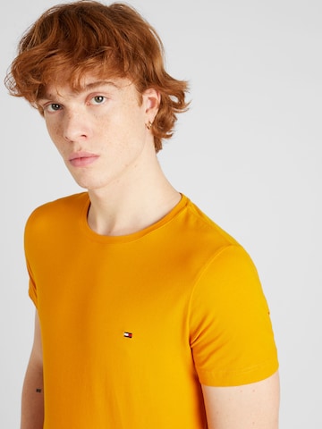 TOMMY HILFIGER Slim fit Μπλουζάκι σε πορτοκαλί