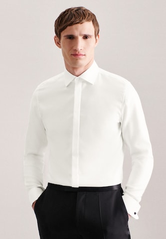 SEIDENSTICKER Slim fit Zakelijk overhemd 'Gala' in Wit: voorkant