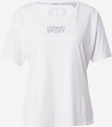 T-shirt Soccx en blanc : devant