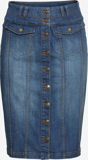 Fustă SHEEGO pe albastru denim, Vizualizare produs