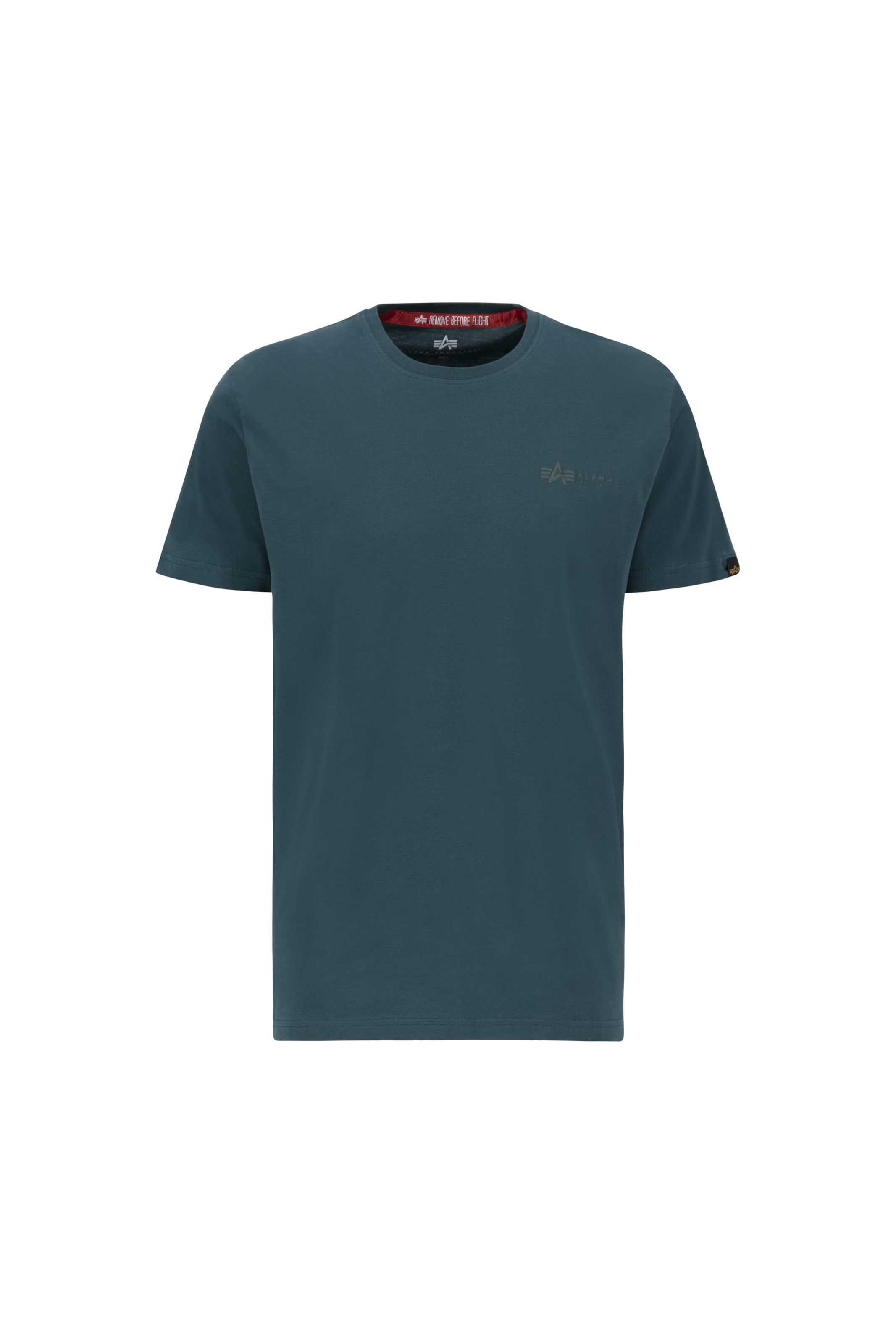 ALPHA INDUSTRIES T-shirt 'Air Force' i grön: framsida