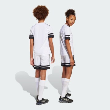 Regular Pantalon de sport 'Squadra 25' ADIDAS PERFORMANCE en blanc