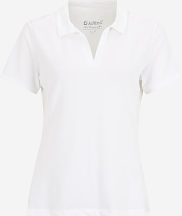 KILLTEC Shirt 'KOS' in White: front