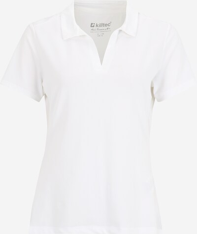 KILLTEC Poloshirt 'KOS' in weiß, Produktansicht