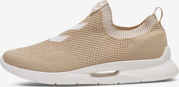 Hummel Slip-Ons in Beige: front