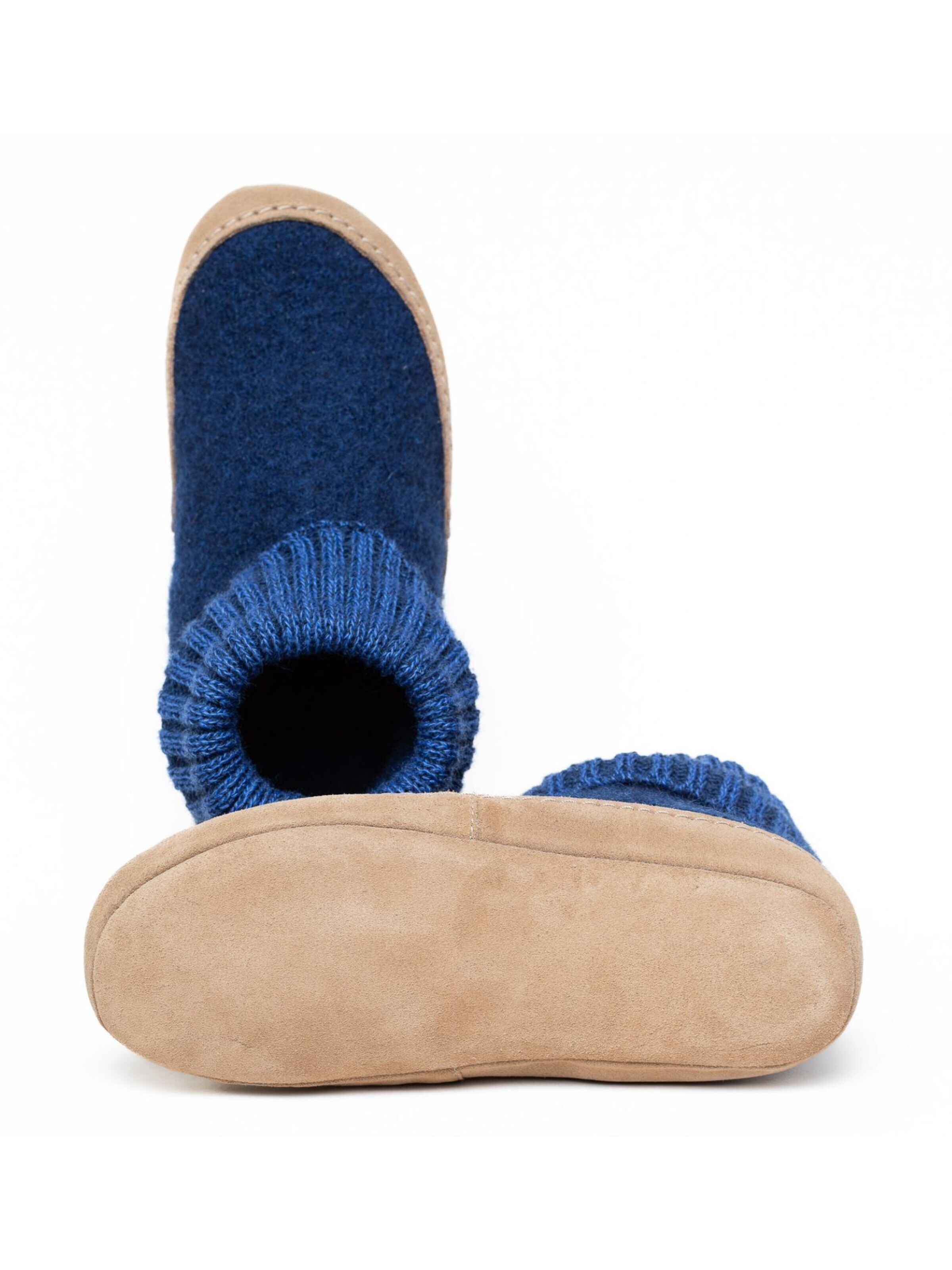 Gottstein Slippers 'Hüttenschuhe Dakota' in Blue