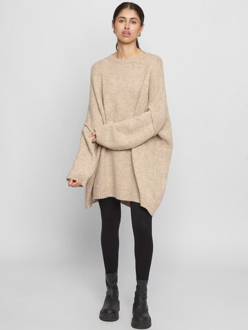 Lilavie Strickpullover ' Vanii ' in Beige