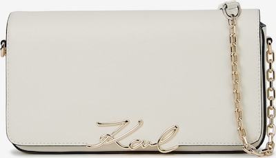 Rankinė su ilgu dirželiu iš Karl Lagerfeld, spalva – balta, Prekių apžvalga