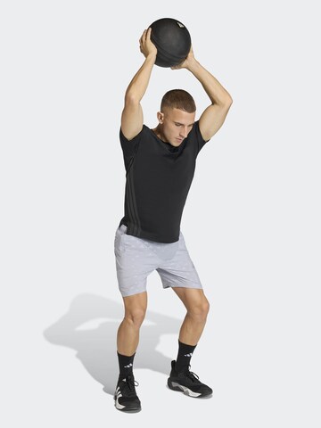 ADIDAS PERFORMANCE - regular Pantalón deportivo en gris: frente