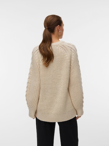 VERO MODA Sweater 'VMMIRANDA' in Beige