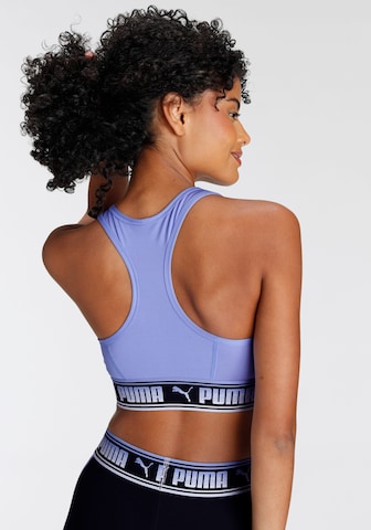 PUMA Bralette Sports Bra in Purple