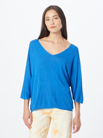Hailys Sweter 'Juliet' w kolorze niebieski: przód