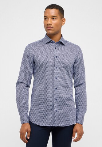 ETERNA Slim fit Business Shirt in Blue: front