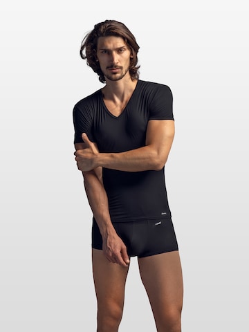 Olaf Benz - Camiseta térmica en negro: frente