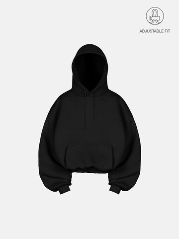 ENRAGE Sweatshirt 'BUBBLE' in Black: front