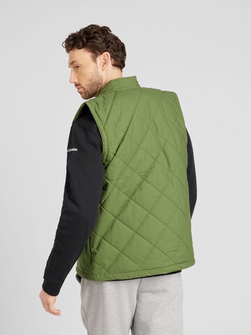 Gilet sportivo di COLUMBIA in verde