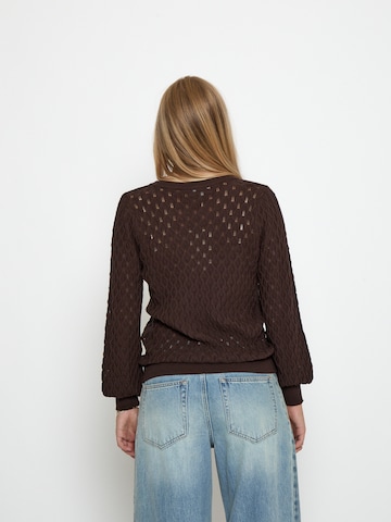 Haut 'Rosalia' Peppercorn en marron