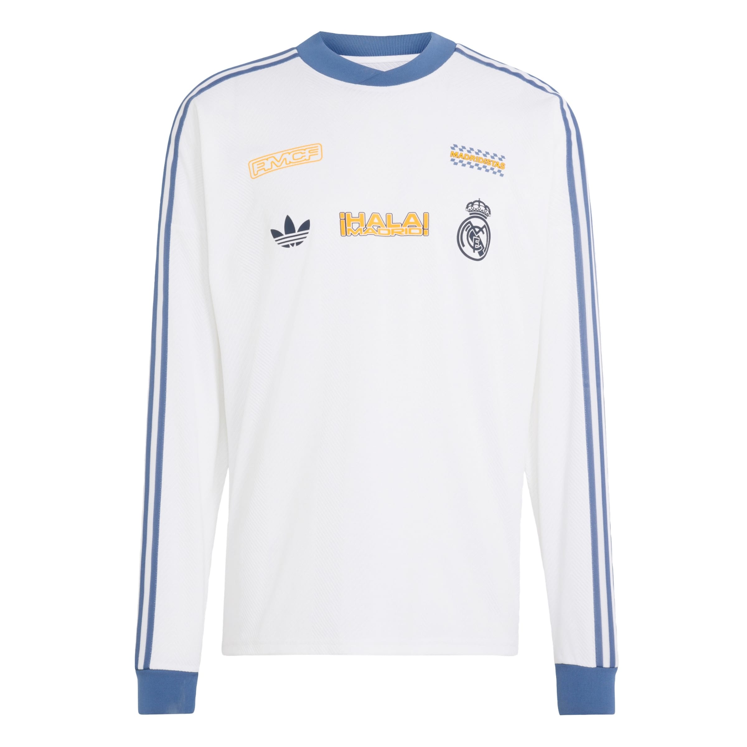 ADIDAS PERFORMANCE Funkční tričko 'Real Madrid LFSTLR' – bílá: přední strana
