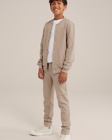 WE Fashion Between-Season Jacket in Beige