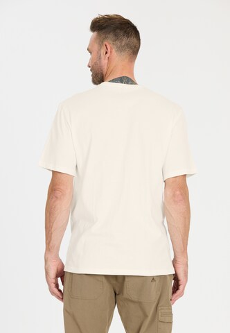 Whistler T-Shirt 'Cashew' in Weiß